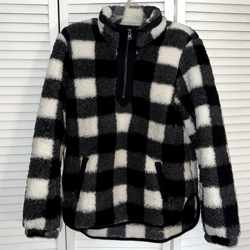 Abercrombie & Fitch Plaid Fleece